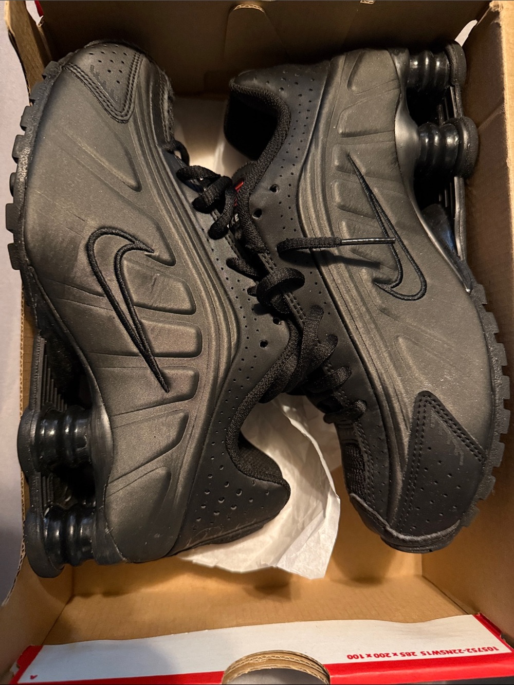 Nike Black Men's Shox Running Sneakers